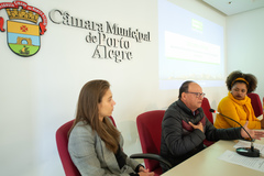 Audiência Pública para apresentação e debate das Diretrizes Orçamentárias 2023 para o Município de Porto Alegre com a presença do Prefeito Sebastião Melo e do Presidente da Câmara Municipal Idenir Cecchim. Convidados: Secretaria Municipal da Fazenda – SMF; e Secretaria Municipal de Planejamento e Assuntos Estratégicos
