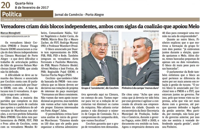  Jornal do Comércio - edição de 08/02/2017