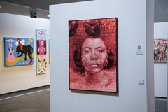 Obras em exposição no 23º Salão de Artes Câmara Municipal de Porto Alegre.