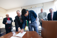 Posse do novo servidor, Francisco Brinaldo Dantas Rolim  junior para o cargo de Assistente Legislativo