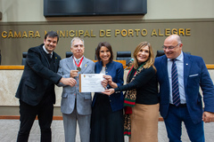 Sessão Solene de Outorga da Comenda Porto do Sol à ASOFBM