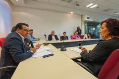 Reunião de Comissão
Pauta: As atribuições e realizações do Conselho Municipal do Idoso na cidade de Porto Alegre.