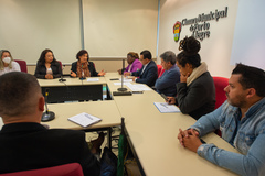 Reunião de Comissão
Pauta: As atribuições e realizações do Conselho Municipal do Idoso na cidade de Porto Alegre.