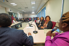 Reunião de Comissão
Pauta: As atribuições e realizações do Conselho Municipal do Idoso na cidade de Porto Alegre.