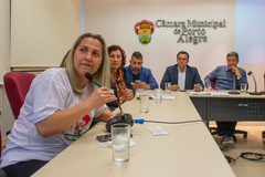 Reunião de Comissão
Pauta: As atribuições e realizações do Conselho Municipal do Idoso na cidade de Porto Alegre.