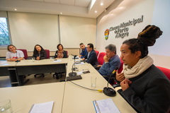 Reunião de Comissão
Pauta: As atribuições e realizações do Conselho Municipal do Idoso na cidade de Porto Alegre.