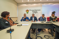 Reunião de Comissão
Pauta: As atribuições e realizações do Conselho Municipal do Idoso na cidade de Porto Alegre.