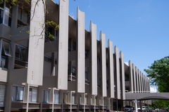 Fachada da Câmara Municipal. Palácio Aloísio Filho.