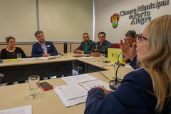 Reunião da comissão para discutir os Serviços de Convivência e Fortalecimento de Vínculos