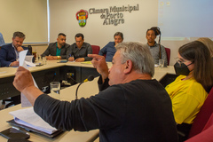 Reunião da comissão para discutir os Serviços de Convivência e Fortalecimento de Vínculos