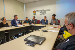 Reunião da comissão para discutir os Serviços de Convivência e Fortalecimento de Vínculos