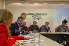Reunião da comissão para discutir os Serviços de Convivência e Fortalecimento de Vínculos