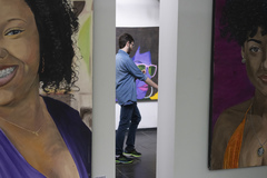 Exposição Nome Próprio 2022 de Alejandro Ruiz na Avenida Clébio Sória da Câmara Municipal