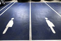 Vaga. Prioritária. Estacionamento.  Gestante.