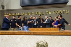 Entrega do troféu foi na tarde de hoje no Plenário Otávio Rocha