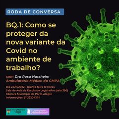 RS tem nove casos da subvariante BQ.1