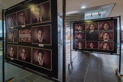 Exposição Todos os Tons, em referência à semana da consciência negra.
