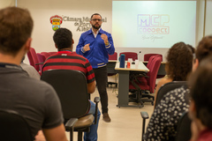 Palestra motivacional para os servidores do legislativo com Bruno Bitencourt.