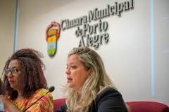 Déficit de Monitorias de crianças atípicas na EMEF Moradas da Hípica; e Selo de Educação Antirracista nas Escolas do Município. 
Coordenador CECE - Ver. Roberto Robaina
