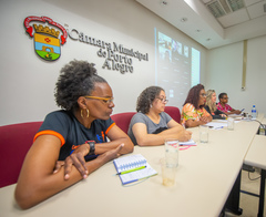 Déficit de Monitorias de crianças atípicas na EMEF Moradas da Hípica; e Selo de Educação Antirracista nas Escolas do Município. 
Coordenador CECE - Ver. Roberto Robaina