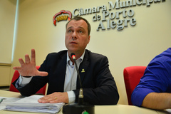 Secretário municipal da Saúde, Erno Harzheim
