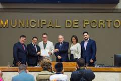 Distinção ao sindicato foi entregue nesta terça-feira 