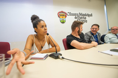 Serviços de água e luz na comunidade Quilombo dos Machados. Verª Karen Santos
Ver. Jessé Sangalli - Presidente da CUTHAB