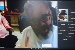 Reunião de Comissão - CECE -  Distribuição do Projeto de Emenda à Lei Orgânica nº 002/22; do Projeto de Lei do Legislativo nº 235/22; e discussão sobre as próximas duas agendas da Comissão.