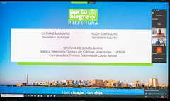 Causa animal, combate às zoonoses e meio ambiente. PROPONENTE: « verª Lourdes Sprenger » Coordenador: verª Cláudia Araújo - Presidente da Cosmam.