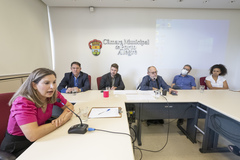 Retorno sobre a desocupação e reintegração de posse Estrada Octaviano José Pinto.

CONVIDADOS: Gabinete do Prefeito; Departamento Municipal de Habitação de Porto Alegre-DEMHAB; Secretaria Municipal de Habitação e Regularização Fundiária – SMHARF; Procuradoria-Geral do Município; DPE- Defensoria Pública do Rio Grande do Sul; MPRS – Ministério Público do Estado do Rio Grande do Sul.