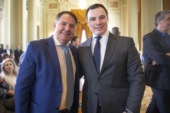 Presidente Hamilton Sossmeier Participa Solenidade de Recondução do Procurador do Estado Eduardo Cunha da Costa á Procurador-Geral do Estado.