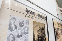 Exposição "História da Câmara municipal de Porto Alegre".