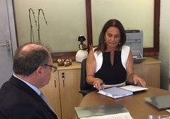 Dr. Goulart se reúne com secretária do desenvolvimento Social e apresenta seus conhecimento e demandas às questões que envolvem habitação popular.