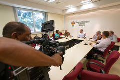 1 reunião, Eleição e posse do Vice-Presidente da Comissão de Constituição e Justiça Ramiro Rosário. Presidente: Idenir Cecchim