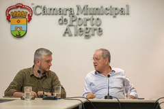 1 reunião, Eleição e posse do Vice-Presidente da Comissão de Constituição e Justiça Ramiro Rosário. Presidente: Idenir Cecchim
