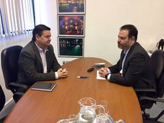 Em visita ao secretário Ricardo Gomes, Professor Wambert discute o empreendedorismo em Porto Alegre.