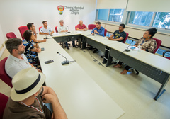 Representantes da SMCEC estiveram reunidos com vereadores da Cece na tarde desta terça