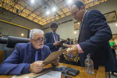 Movimentação de plenário