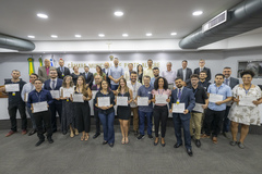 Posse dos novos servidores