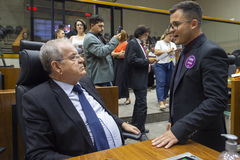 Movimentação de plenário