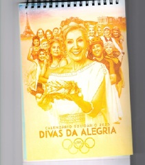 Calendário divulga as Olimpíadas de Paris (Foto: Divulgação /CMPA)