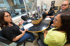 Rádio Camara entrevista vereadora Cláudia Araújo
