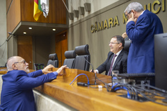 Movimentação de plenário
