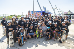 Porto Alegre sedia etapa do STU National - circuito brasileiro de skate – no complexo esportivo da Orla do Guaíba. Na foto, vereador Giovane Byl e projeto Seja Livre