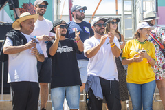 Porto Alegre sedia etapa do STU National - circuito brasileiro de skate – no complexo esportivo da Orla do Guaíba. Na foto, vereadores Giovane Byl e Comandante Nádia prestigiam o evento
