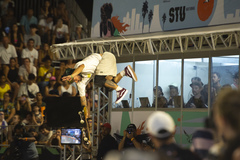 Porto Alegre sedia etapa do STU National - circuito brasileiro de skate – no complexo esportivo da Orla do Guaíba. Na foto, Pedro Barros, atleta de skate park