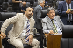 Movimentação de plenário.