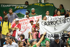 Recicladores e líderes comunitários reivindicaram ajuda da Câmara