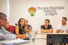 Reunião de Comissão - CEDECONDH - para discutir a situação atual da Comunidade da Vila Santo André