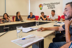 Reunião de Comissão - CEDECONDH - para discutir a situação atual da Comunidade da Vila Santo André
